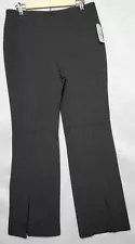 Women's NWT Time and Tru Ponte Bootcut Pants Grey Size Large (12-14)