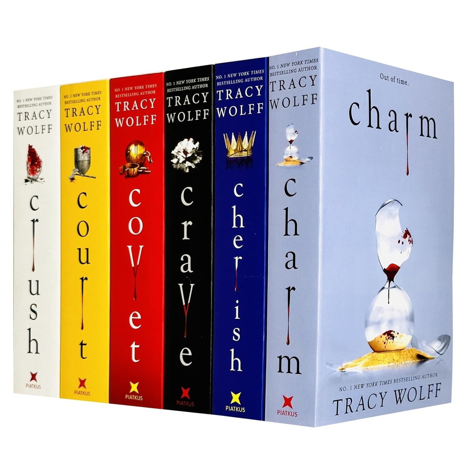 Crave Series 6 Books Collection Set By Tracy Wolff (Crave, Crush, Covet, Court..