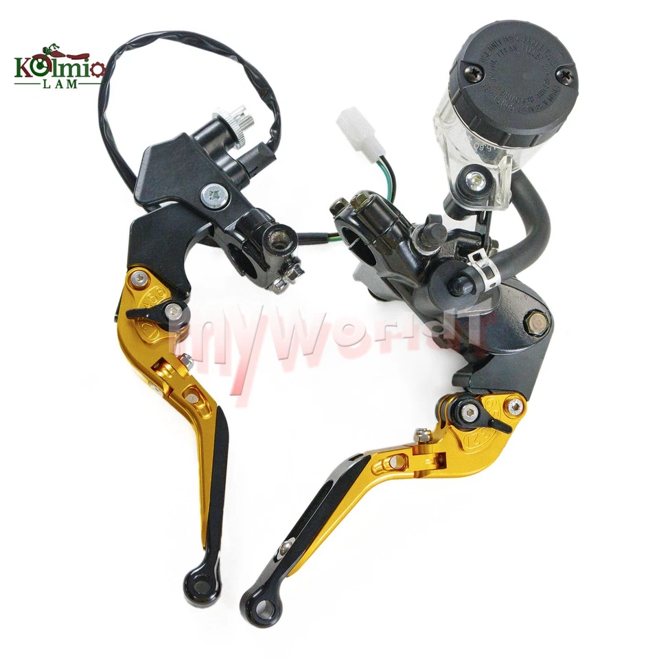Front Brake Master Cylinder Lever Pump Fit For SUZUKI GSXR600 GSXR750 GSXR1000 - Image 4 of 4