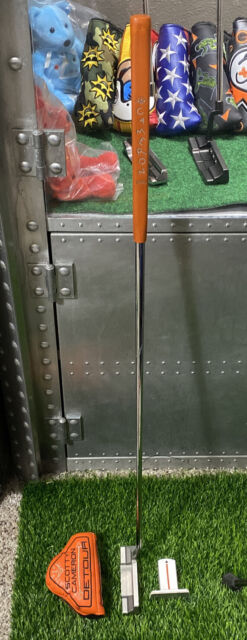 Scotty Cameron Detour 2.5 Golf Putter RH Original Orange Grip / Cover + Insert