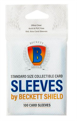 Beckett Shield Standard Card Sleeves (100 St.)