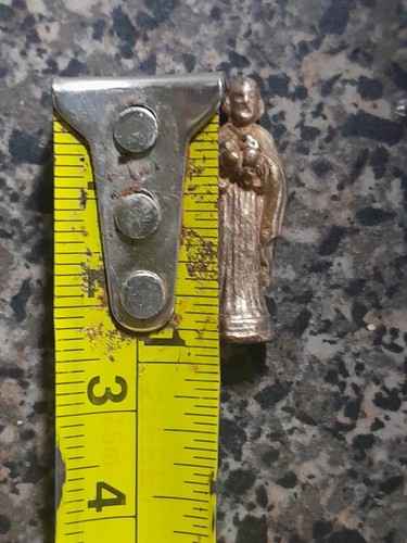 Vintage Mini Saint Statue - Bild 4 von 7