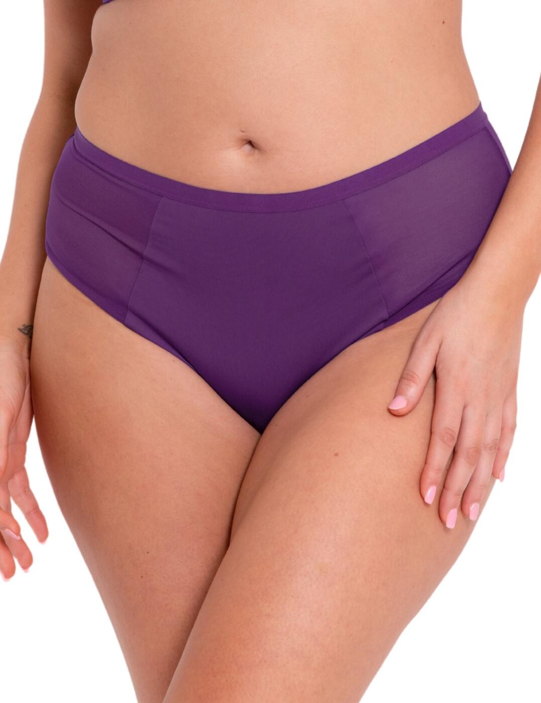 2XL - 18 Curvy Kate Wonderfully Shorty Brief Sheer Womens Knickers CK061201