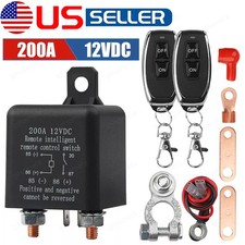 Interruptor de corte de energía aislador de desconexión de batería de 12 V control remoto maestro para automóvil