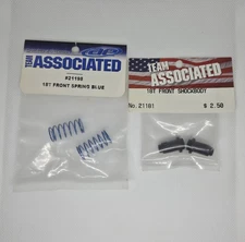 Team Associated ~ 2 Item Lot ~ 21198 FRONT Springs & 21181 Shock Bodies ~ RC18T 