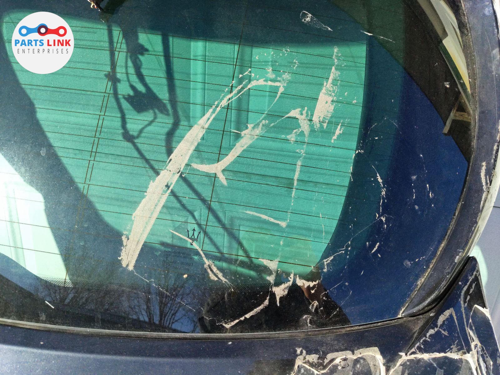 2017-20 MASERATI LEVANTE REAR LIFT GATE HATCH LID DECK SHELL GLASS TRIM 820 M161