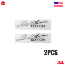 Chrome 3d Limited Edition Logo Emblem Badge Metal Sticker Decal Car Accessory Chrome 3d Limited Edition Logo Emblem Badge Metal Sticker Decal Car Accessory