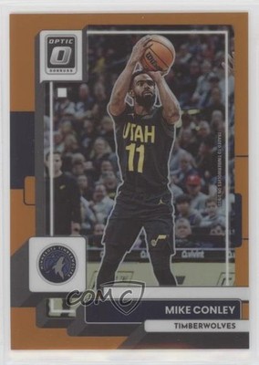 2022-23 Panini Donruss Optic Orange Prizm 9/199 Mike Conley #40 02v3