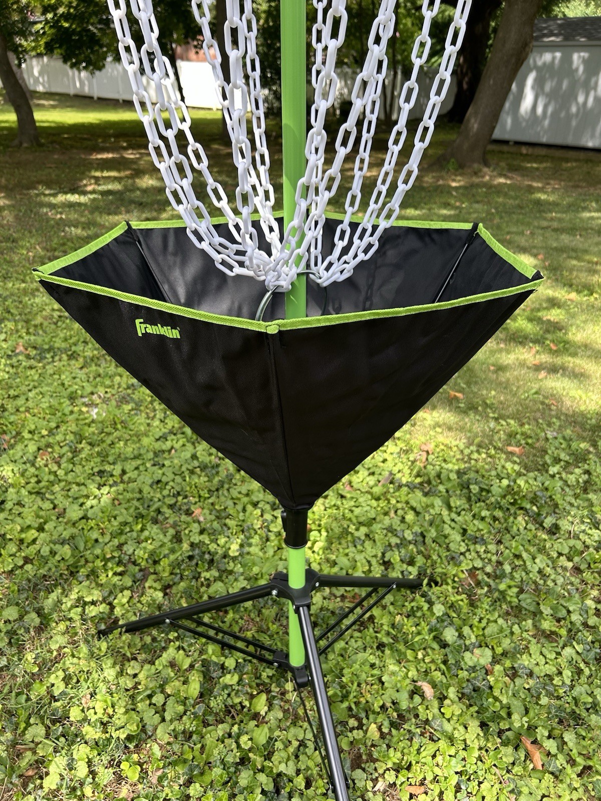 Franklin Portable Disc Golf Target with Chains Included
