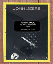 John Deere 850, 900HC, 950,1050 Tractor Technical Service Repair Manual - TM1192