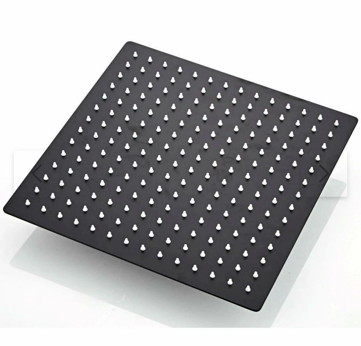 12 inch Rain Shower Head Rainfall Top Sprayer thin Square Stainless Steel Black
Opens in a new windo