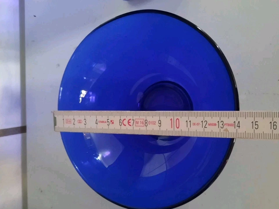 Kobalt blau Vase - Bild 4 von 4