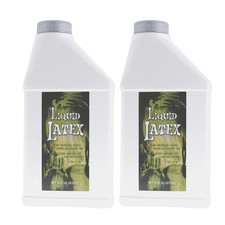 Liquid Latex For Special Effects 16 Oz EACH Skin-Safe, Dries Clear, Easy