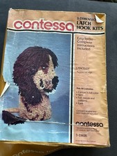 Latch Hook Kit Contessa 3-Dimensional 3-D808 Lancelot 1978 New/Other