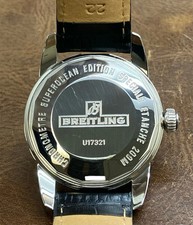 Breitling Superocean Chronometer U17321 Black Dial Automatic Men's Watch 10