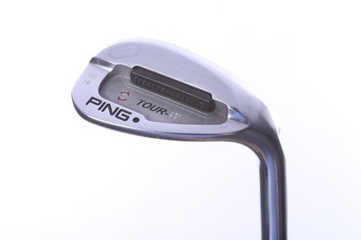 Ping Tour-W Brushed Silver Black 56* Sand Wedge RH 35.25 in Steel Shaft Stiff