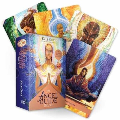 The Angel Guide Oracle: A 44-Card Deck and - Cards, by Gray Kyle - Acceptable