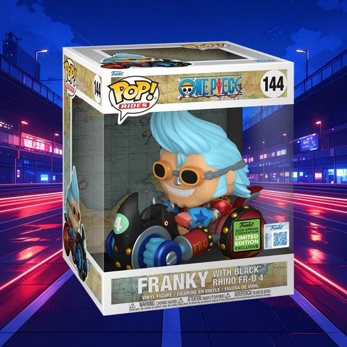 Funko POP! One Piece: Franky POP! Ride #144 Shared ECCC Exclusive Presale