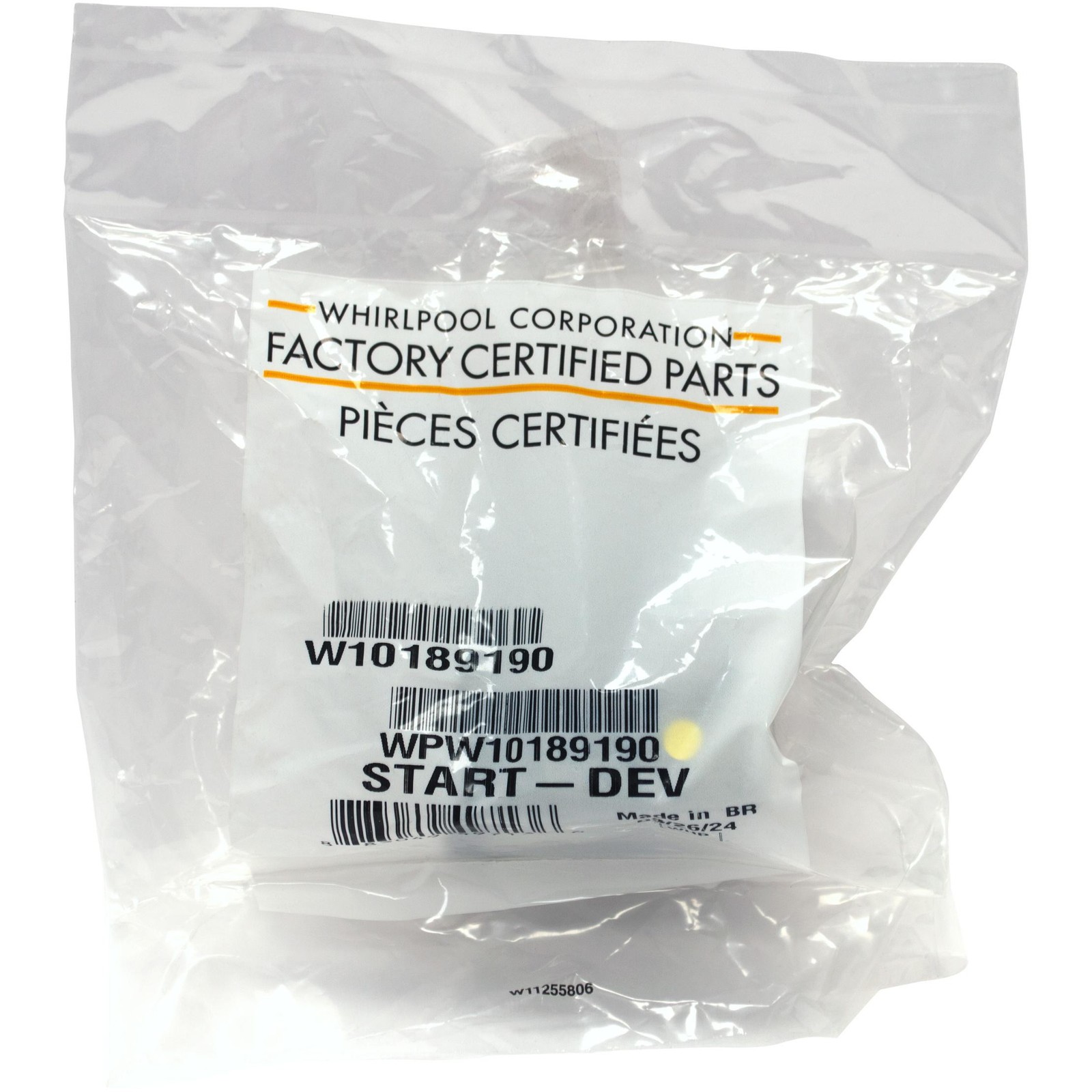 Whirlpool WPW10189190 Genuine OEM Relay and Overload Kit Star Device