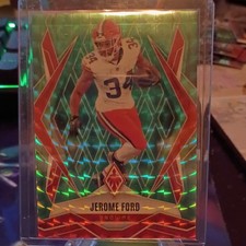 Panini 2025 Phoenix Jerome Ford #34 Green Parallel Cleveland Browns Football