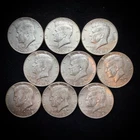 40% Silver - $4.50 FV -  1964 Kennedy Half Dollars - 06-24