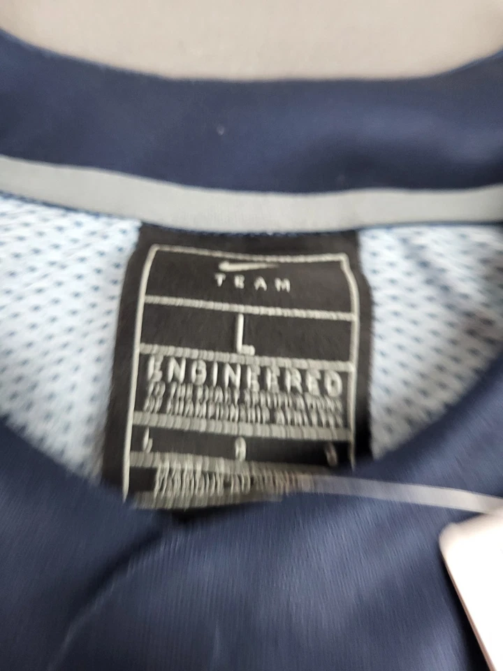 Camiseta deportiva de softbol Nike North Carolina para mujer grande azul 19 script frontal Foto 4 de 4