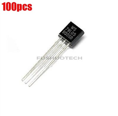 100Pcs TO92 Ws Reg Ldo -5V 0.1A 79L05 Ic New ie