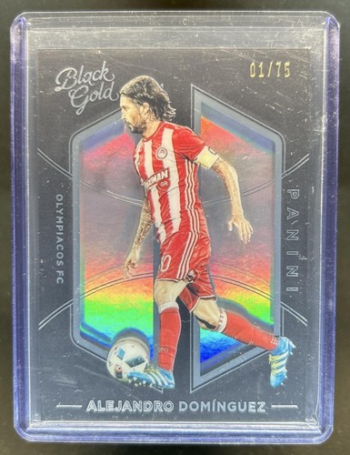 2016 Panini Black Gold Alejandro Dominguez Uncommon #1/75