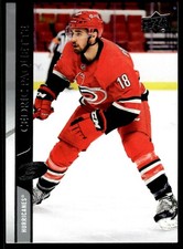 2020-21 UPPER DECK HOCKEY CARD CEDRIC PAQUETTE #523 CAROLINA HURRICANES 7259