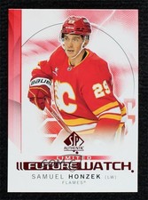 2024-25 SP Authentic Future Watch Limited Red Samuel Honzek #166 0b3
