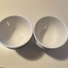 VINTAGE Original Richard Ginori Porzellan Bols aus den 50/60er Jahren rund wei&szlig;