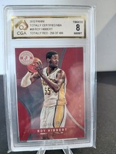 roy hibbert #99 #256 of #499 graded 8 totally certified nba2012 panini