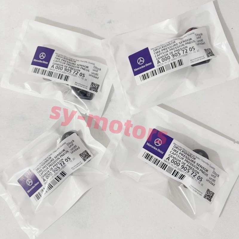 Sensores de presión de neumáticos 4 piezas OEMTPMS A0009057205 para MERCEDES-BENZ envío rápido Foto 2 de 4
