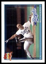 Rey Palacios 1991 Topps #148 Royals MLB READ FREE SHIPPING AutographDen
