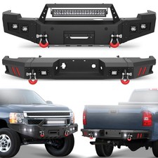 Steel Front Or Rear Bumper Wlight For 2011-14 Chevy Silverado 2500 3500 Offroad Steel Front Or Rear Bumper Wlight For 2011-14 Chevy Silverado 2500 3500 Offroad