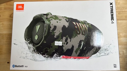 JBL Xtreme 4 Bluetooth Speaker Waterproof Portable Bass Party Speaker Camo