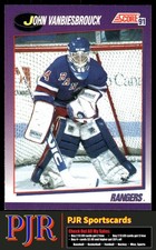 John Vanbiesbrouck 1991-92 Score American #10 New York Rangers