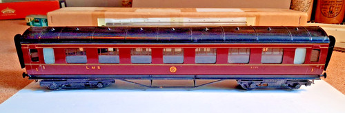 EXLEY K5 SPUR O - L.M.S. FIRST CLASS CORRIDOR COACH 8777 WEINROT | Condition: Used
