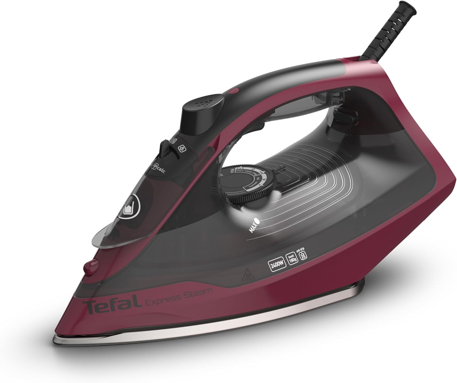 Express Steam Ferro Da Stiro, Colpo Di Vapore 180 G/Min, 2400 W Di Potenza, Stir