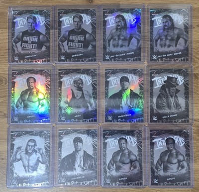 2025 Topps Finest WWE - Intimidators Bundle x12 - 7 Refractors 5 Base