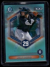 2026 Bowman #BTP-29 Josue Briceño Bowman Scouts' Top 100 Aqua Refractor #/125