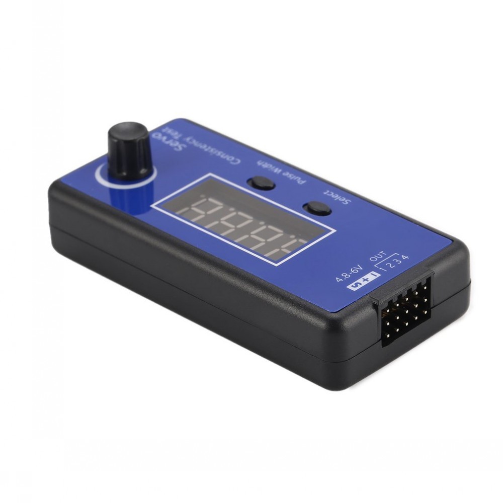 Universal RC Car Model Digital Servo Steering Gear Tester Consistency Detecter