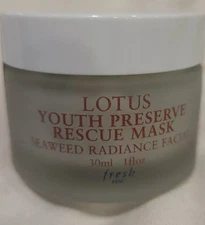 Lotus Youth Preserve Rescue Mask Seaweed Radiance Facial 1oz/30ml
