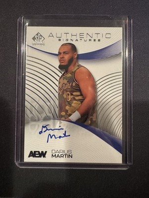 AEW 2025 SP Signature Edition Darius Martin Authentic Signatures On card 1