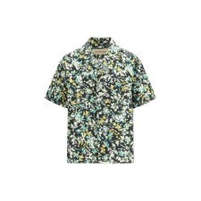 Valentino Multicolor Cotton Pattern Shirt