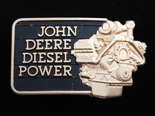 RE09145 VINTAGE 1982  JOHN DEERE DIESEL POWER  TRACTOR BELT BUCKLE
