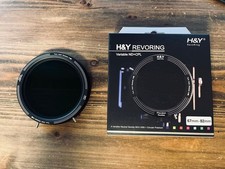 H Y Revolving Variable ND CPL Filter 67-82mm Adjustable Neutral Density