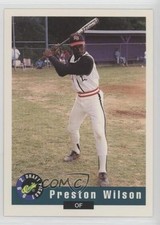 1992 Classic Draft Picks Preston Wilson #117 2u3