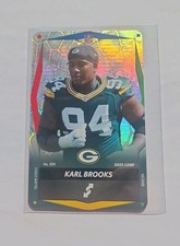 2025 NFL UNO Elite Viper Foil SP KARL BROOKS  Packers #024