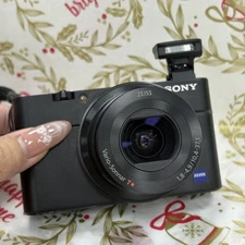 95%New!SONY Cyber-Shot DSC-RX100 20.2 MP Digital Camera Zeiss 28-100mm lens